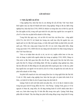 Luận văn nâng cao chất lượng cán bộ công chức cơ quan tỉnh đoàn quảng ninh
