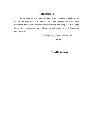 Luận văn các biện pháp bảo đảm và khuyến khích đầu tư trên địa bàn tỉnh quảng ninh