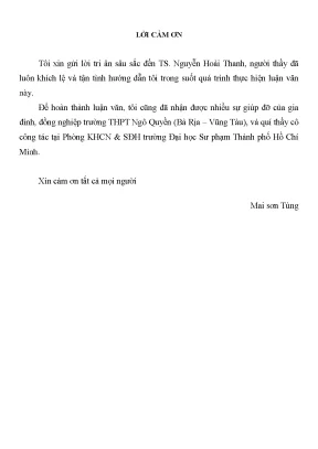 Luận văn thế giới nghệ thuật trong tùy bút của đỗ chu