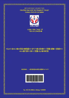 Luận văn thạc sĩ hcmute nâng cao chất lượng đào tạo nghề tại trường cao đẳng nghề tây ninh