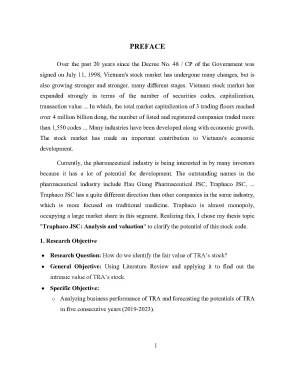 Luận văn tốt nghiệp traphaco jsc analysis and valuation