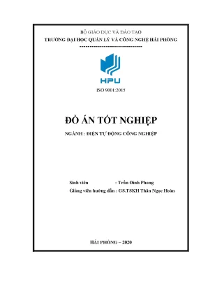 Luận văn tốt nghiệp điều khiển không cảm biến động cơ pmsm cho truyền động kéo ô tô