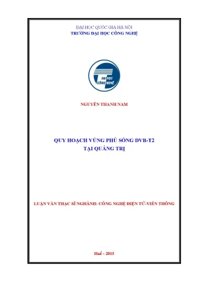 Luận văn thạc sĩ quy hoạch vùng phủ sóng dvb t2 tại quảng trị