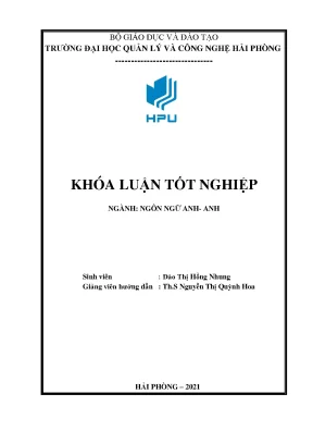 Luận văn tốt nghiệp a study on differences and similarities of saying sorry in english and vietnamese