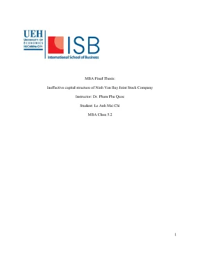 Luận văn thạc sĩ ineffective capital structure of ninh van bay joint stock company
