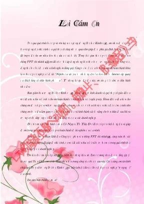 Luận văn tốt nghiệp nghiên cứu các yếu tố ảnh hưởng đến lựa chọn dịch vụ internet cáp quang của khách hàng cá nhân thành phố huế
