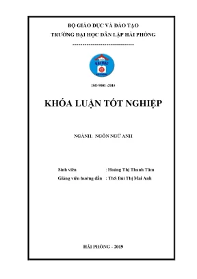 Luận văn tốt nghiệp how english clubs can be helpful for hpu english majors in improving speaking skill