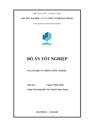Luận văn tốt nghiệp mô hình hoá và mô phỏng mô hình thí nghiệm điều khiển lò nhiệt trên phần mềm matlab