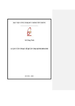 Luận văn thạc sĩ marketing mix dịch vụ fibervnn tại vnpt bắc ninh