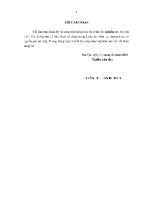 Luận án tổ chức kiểm toán nội bộ trong các công ty xi măng việt nam