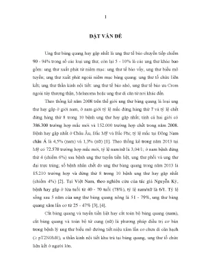 Luận án nghiên cứu ứng dụng và kết quả tạo hình theo phương pháp abol enein trong điều trị ung thư bàng quang