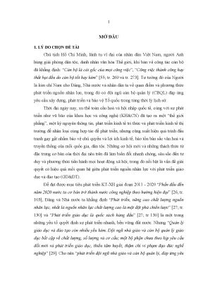 Luận án phát triển du lịch đường bộ trên tuyến hành lang kinh tế đông tây