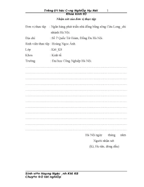Luận văn tốt nghiệp hoàn thiện kế toán huy động vốn tại chi nhánh ngân hàng phát triển nhà đồng bằng sông cửu longngân hàng mhb