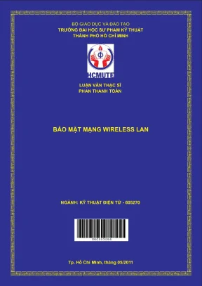 Luận văn thạc sĩ hcmute bảo mật mạng wireless lan