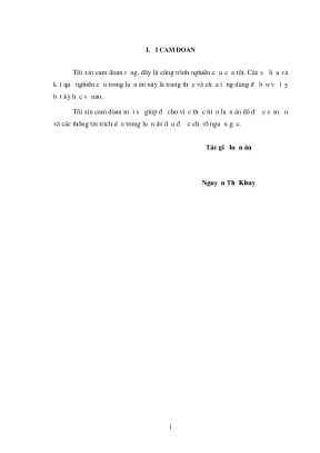 Luận án nghiên cứu thực trạng và giải pháp tăng cường tham vấn cộng đồng trong quản lý đất đai trên địa bàn huyện lương sơn tỉnh hoà bình