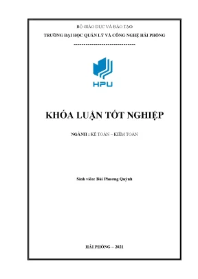 Luận văn tốt nghiệp hoàn thiện công tác kế toán thanh toán với người mua người bán tại công ty tnhh crystal martin việt nam