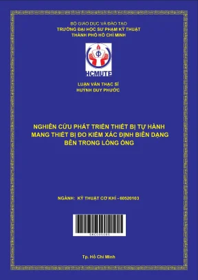 Luận văn thạc sĩ hcmute nghiên cứu phát triển thiết bị tự hành mang thiết bị đo kiểm xác định biên dạng bên trong lòng ống