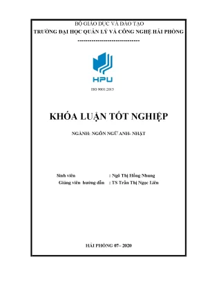 Luận văn tốt nghiệp how to use improve debating skills for third year english major at haiphong private university