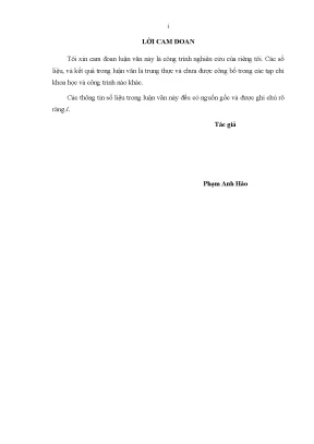 Luận văn thạc sĩ hiệu quả cho vay doanh nghiệp tại ngân hàng nông nghiệp và phát triển nông thôn việt nam chi nhánh tỉnh tiền giang