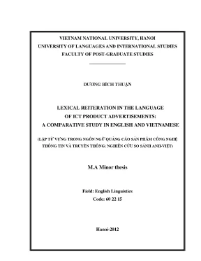 Luận văn thạc sĩ lexical reiteration in the language of ict product advertisements a comparative study in english and vietnamese