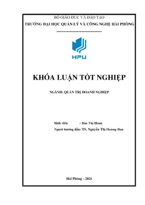 Luận văn tốt nghiệp biện pháp nâng cao hiệu quả sử dụng nguồn nhân lực tại công ty cổ phần đầu tư và thương mại vp