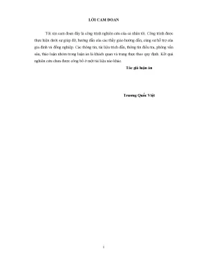 Luận án hoàn thiện mô hình tổ chức chính quyền xã ở nông thôn việt nam hiện nay