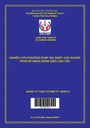 Luận văn thạc sĩ hcmute nghiên cứu phương pháp gia nhiệt cho khuôn phun ép bằng dòng điện cao tầng