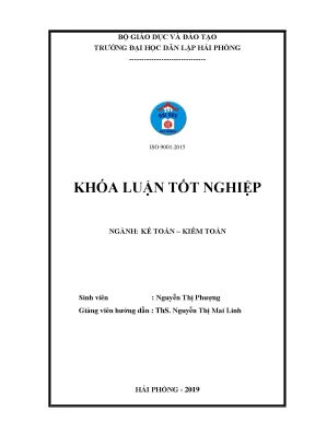 Luận văn tốt nghiệp hoàn thiện công tác kế toán doanh thu chi phí và xác định kết quả kinh doanh tại công ty tnhh sản xuất thương mại vận tải đức anh