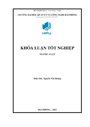 Luận văn tốt nghiệp pháp luật việt nam về quấy rối tình dục tại nơi làm việc những vấn đề lý luận và thực tiễn