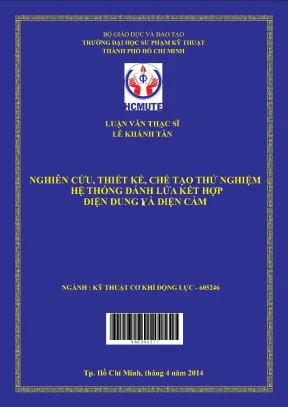 Luận văn thạc sĩ hcmute nghiên cứu thiết kế chế tạo thử nghiệm hệ thống đánh lửa kết hợp điện dung và điện cảm