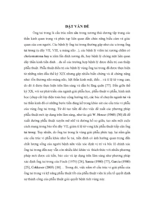 Luận án nghiên cứu đặc điểm giải phẫu và hình ảnh học ống tai trong