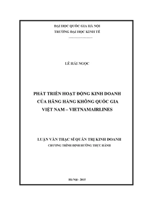 Luận văn thạc sĩ thực trạng phát triển khu công nghiệp bắc thăng long hà nội và hàm ý chính sách