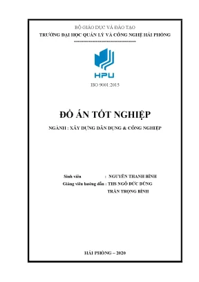 Luận văn tốt nghiệp đồ án tốt nghiệp xây dựng dân dụng trường thpt lào cai