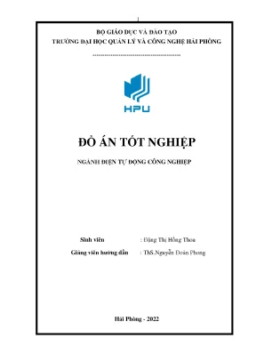 Luận văn tốt nghiệp phân tích thiết bị hợp bộ trung áp hãng schneider sử dụng trong hệ thống truyền tải và phân phối điện