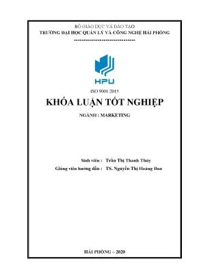 Luận văn tốt nghiệp giải pháp hoàn thiện công tác marketing tại công ty cổ phần dịch vụ thương mại 3ae