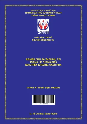 Luận văn thạc sĩ hcmute nghiên cứu sa thải phụ tải trong hệ thống điện dựa trên khoảng cách pha