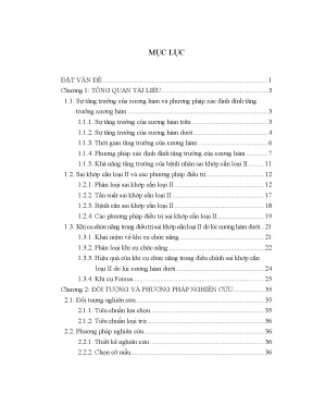 Luận án đánh giá hiệu quả điều trị sai khớp cắn loại ii do lùi xương hàm dưới có sử dụng khí cụ chức năng cố định forsus