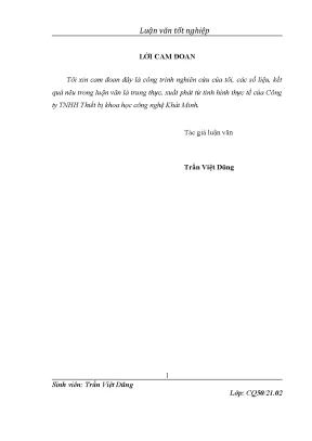 Luận văn tốt nghiệp kế toán bán hàng và xác định kết quả hoạt động kinh doanh trong công ty tnhh thiết bị khoa học công nghệ khải minh