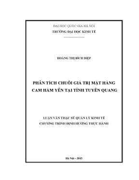 Luận văn thạc sĩ phân tích chuỗi giá trị mặt hàng cam hàm yên tại tỉnh tuyên quang 001