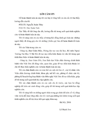 Luận án nghiên cứu ứng dụng phẫu thuật nội soi tái tạo dây chằng chéo trước hai bó bằng gân cơ bán gân và gân cơ thon tự thân