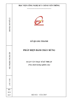 Luận văn thạc sĩ phát hiện đám cháy rừng
