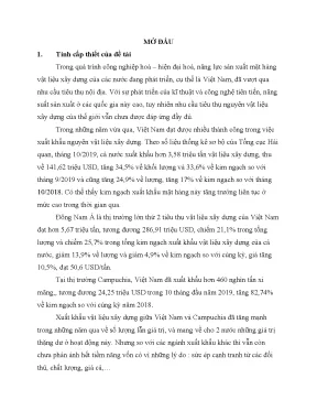 Luận văn tốt nghiệp giải pháp thúc đẩy xuất khẩu mặt hàng nguyên vật liệu xây dựng của công ty cổ phần phát triển quốc tế thăng long sang thị trường campuchia