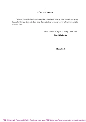 Luận văn thạc sĩ đánh giá thực trạng và đề xuất giải pháp sử dụng đất lâm nghiệp hiệu quả ở công ty lâm nghiệp phú lộc tỉnh thừa thiên huế