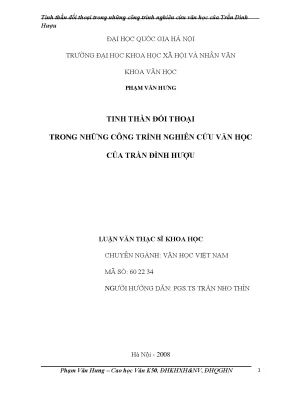 Luận văn thạc sĩ nghiên cứu tác phẩm trung dung giảng nghĩa001