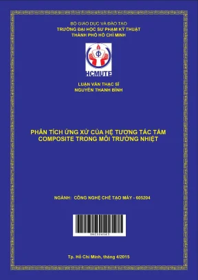 Luận văn thạc sĩ hcmute phân tích ứng xử của hệ tương tác tấm composite trong môi trường nhiệt