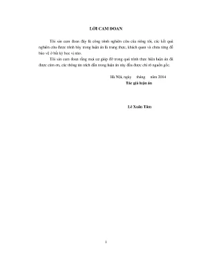 Luận án nghiên cứu phát triển làng nghề gắn với chương trình xây dựng nông thôn mới ở tỉnh bắc ninh