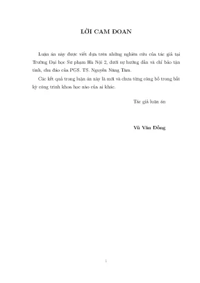 Luận án một số vấn đề định tính của quy định toàn phương trong không gian hilbert vô hạn chiều