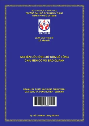 Luận văn thạc sĩ hcmute nghiên cứu ứng xử của bê tông chịu nén có vỏ bao quanh