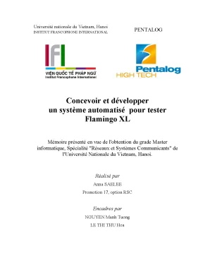 Luận văn thạc sĩ concevoir et développer un système automatisé pour tester flamingo xl luận văn ths công nghệ thông tin