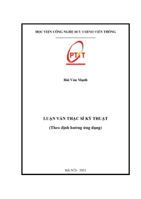 Luận văn thạc sĩ giải pháp an ninh trong mạng fronthaul 5g dựa trên qkd